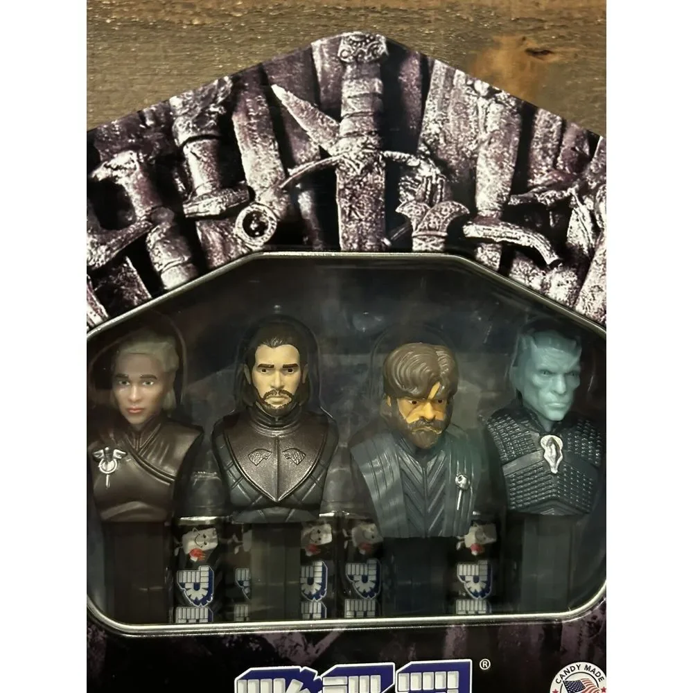 PEZ GAME OF THRONES The Iron Anniversary Gift‎ Tin 2021 6 Rolls of Candy
